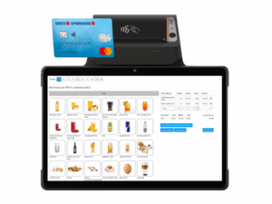 Kassapay V3 MIX - 10.1" Display Tablet, NFC-BANKOMATFUNKTION, 80mm Thermobondrucker, 2D-Barcodescanner, WLAN, 4G, 4GB+32GB